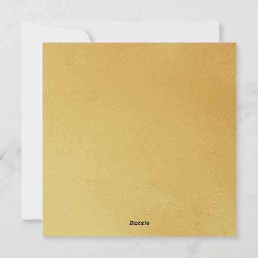 Gouden Ster van David Chanoeka Kaart (Achterkant)