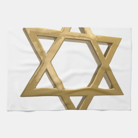 gouden ster van david theedoek (Horizontaal)