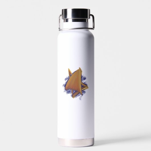 Gouden ster van David Waterfles (Achterkant)