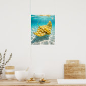 Gouden Sterfruit Rog Poster (Keuken)