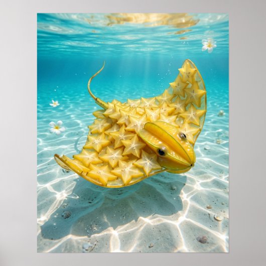 Gouden Sterfruit Rog Poster (Voorkant)