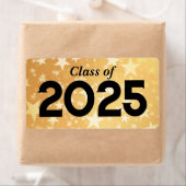 Gouden sterren Afstuderen klasse van 2025 | Waterf Etiket (Insitu)