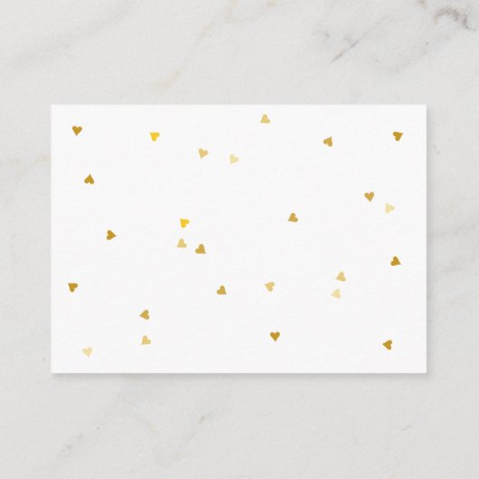 Gouden sterren Boeken voor Baby Verzoek Informatiekaartje (Achterkant)