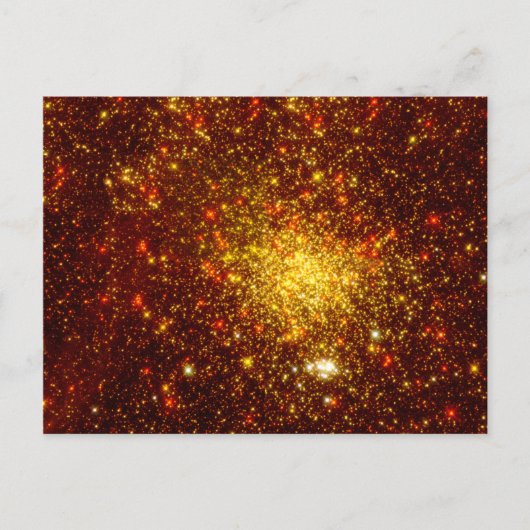 Gouden sterren briefkaart (Voorkant)