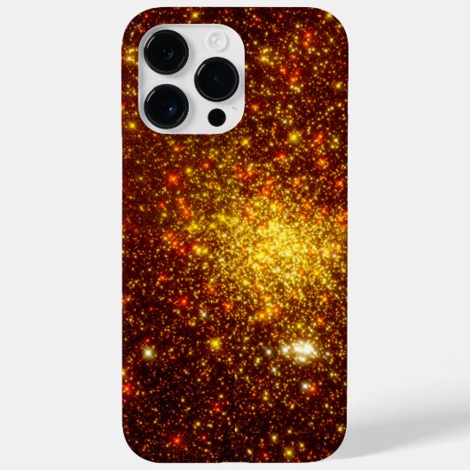 Gouden sterren Case-Mate iPhone case (Achterkant)