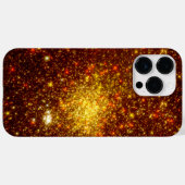 Gouden sterren Case-Mate iPhone case (Achterkant (horizontaal))