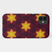Gouden sterren iPhone5 hoesje (Achterkant (horizontaal))