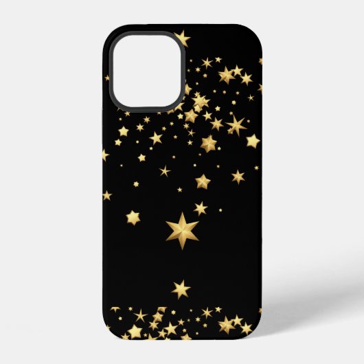 Gouden Sterren iPhone Hoesje (Achterkant)