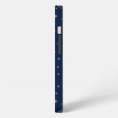 Gouden sterren iPhone hoesje (Linkerkant)