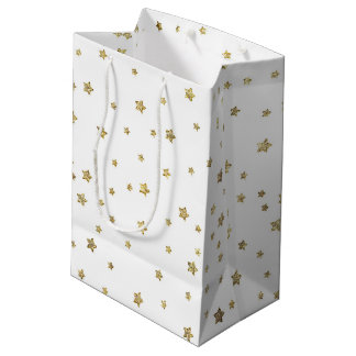 Gouden Sterren Medium Cadeauzakje