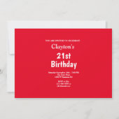 Gouden sterren met een foto op de Rode Dag Kaart (Achterkant)