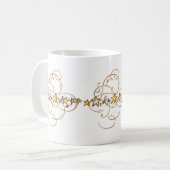 Gouden Sterren Mok (Voorkant links)