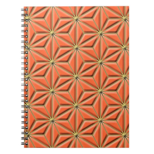 gouden sterren notitieboek (Voorkant)