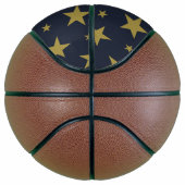Gouden sterren op Navy Blue - Elegant en tijdloos Basketbal (Rechts)