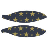 Gouden sterren op Navy Blue - Elegant en tijdloos Basketbal (Panelen)