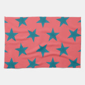 Gouden sterren patroon 19 theedoek (Horizontaal)