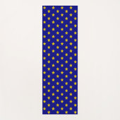 Gouden sterren patroon, marineblauw, exclusief yogamat (Voorkant)