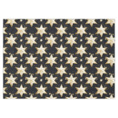 Gouden sterren patroon tafelkleed (Voorkant (Horizontaal))