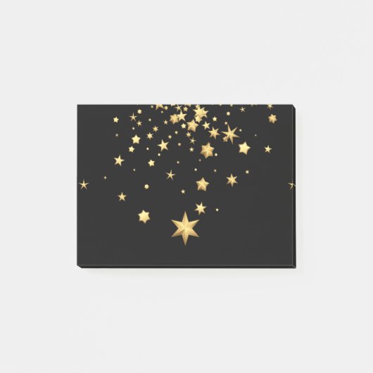 Gouden Sterren Post-it® Notes (Voorkant)
