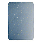 Gouden sterren Sky Shine Bright Ombre Badmat (Voorkant Verticaal)