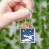Gouden sterren - sleutelhanger (Hand)