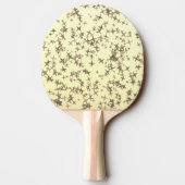 Gouden sterren tafeltennisbatje (Achterkant)