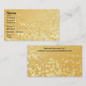  gouden sterren visitekaartje (Voorkant / Achterkant)