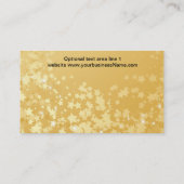  gouden sterren visitekaartje (Achterkant)