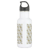 gouden sterren waterfles (Achterkant)