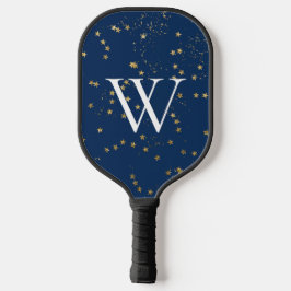 Gouden Sterrennacht nieuwheid Pickleball Paddle