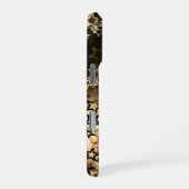 Gouden sterrenpatroon iPhone hoesje (Rechterkant)