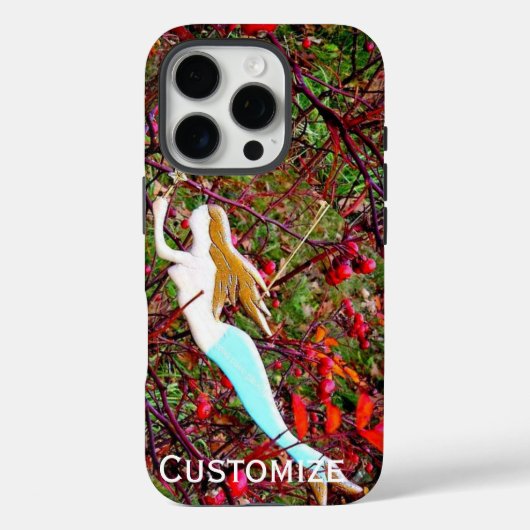 gouden sterrenzeemeermin Case-Mate iPhone case (Achterkant)