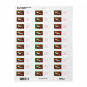 gouden sterrenzeemeermin etiket (Full Sheet)