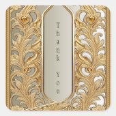 Gouden  Sticker (Voorkant)