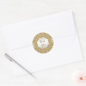Gouden  Sticker (Envelop)