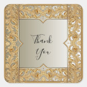 Gouden  Sticker (Voorkant)