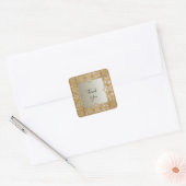 Gouden  Sticker (Envelop)