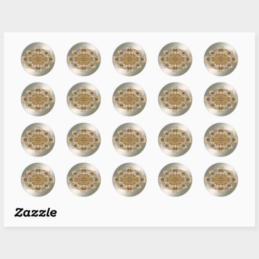 Gouden  Sticker (Vel)
