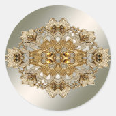 Gouden  Sticker (Voorkant)