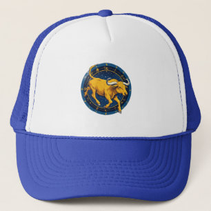 Gouden Stier Stier Trucker Pet