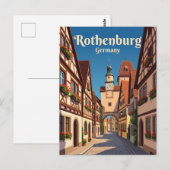 Gouden Stijg Duitsland Briefkaart (Voorkant / Achterkant)