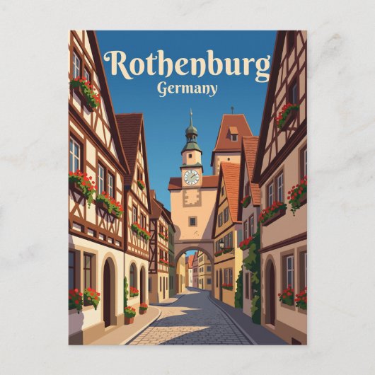 Gouden Stijg Duitsland Briefkaart (Voorkant)