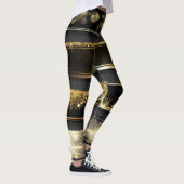 Gouden Stijl Leggings (Rechts)