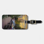 Gouden Stilt Bagage Label – Aanpasbaar (Voorkant horizontaal)