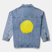 Gouden Stilte Denim Jacket (Achterkant)