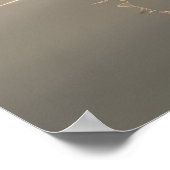 Gouden Stilte Poster (Hoek)
