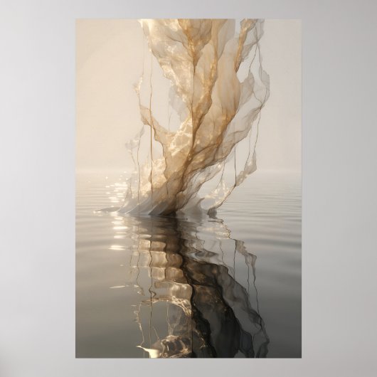 Gouden Stilte Poster (Voorkant)
