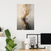 Gouden Stilte Poster (Thuiskantoor)