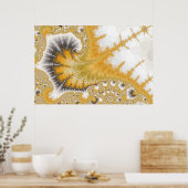 Gouden Stingray Poster (Keuken)