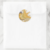 Gouden Stingray Stickers (Tas)
